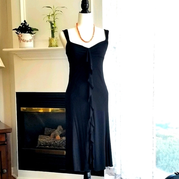 Lida Baday Black Evening Dress - Picture 1 of 7